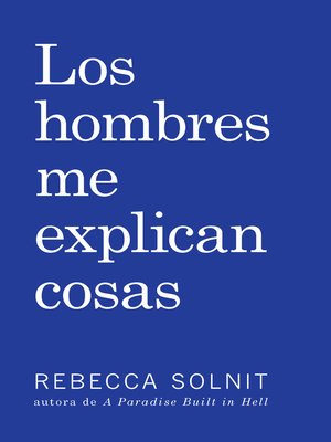 cover image of Los Hombres Me Explican Cosas